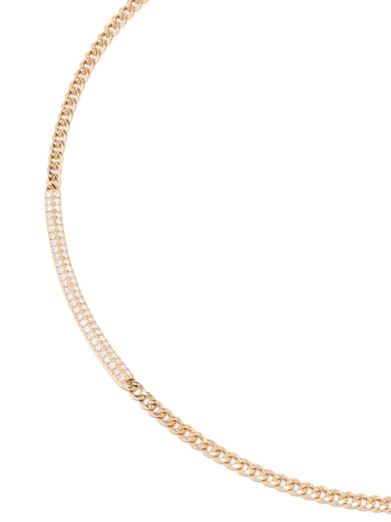 14k Yellow Gold Sylvie Rose Diamond Necklace