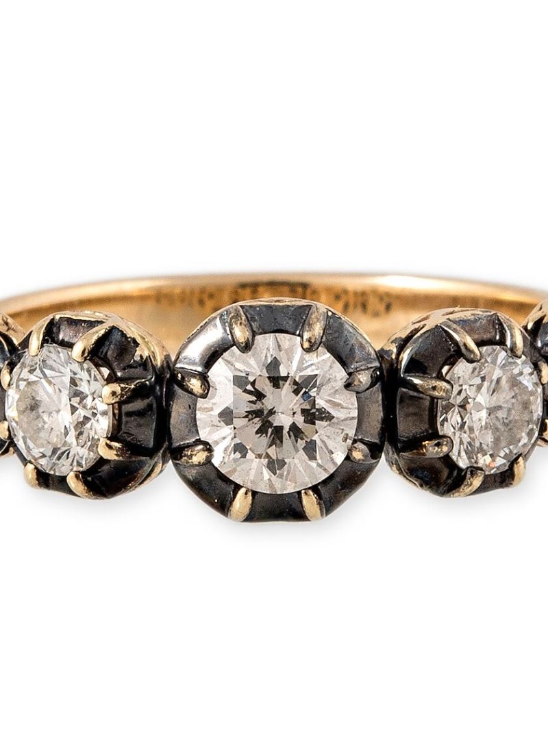 14k Yellow Gold Sophia Diamond Ring