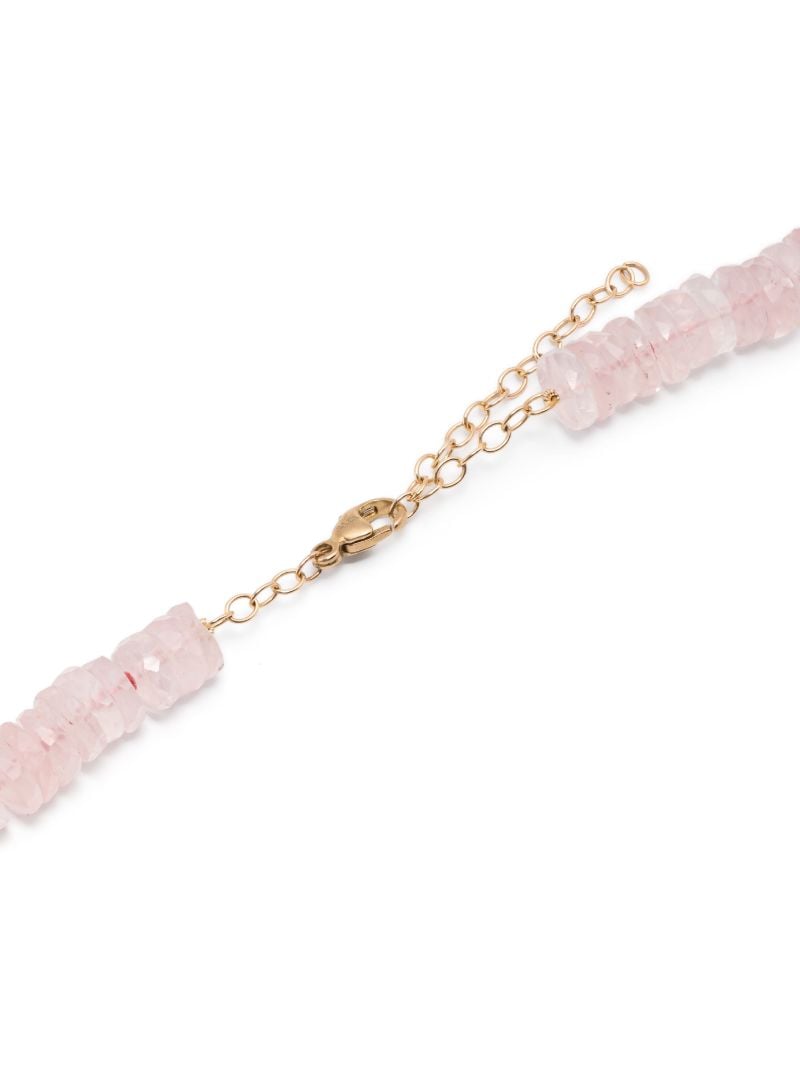14k Yellow Gold Aurora Rhodochrosite Necklace