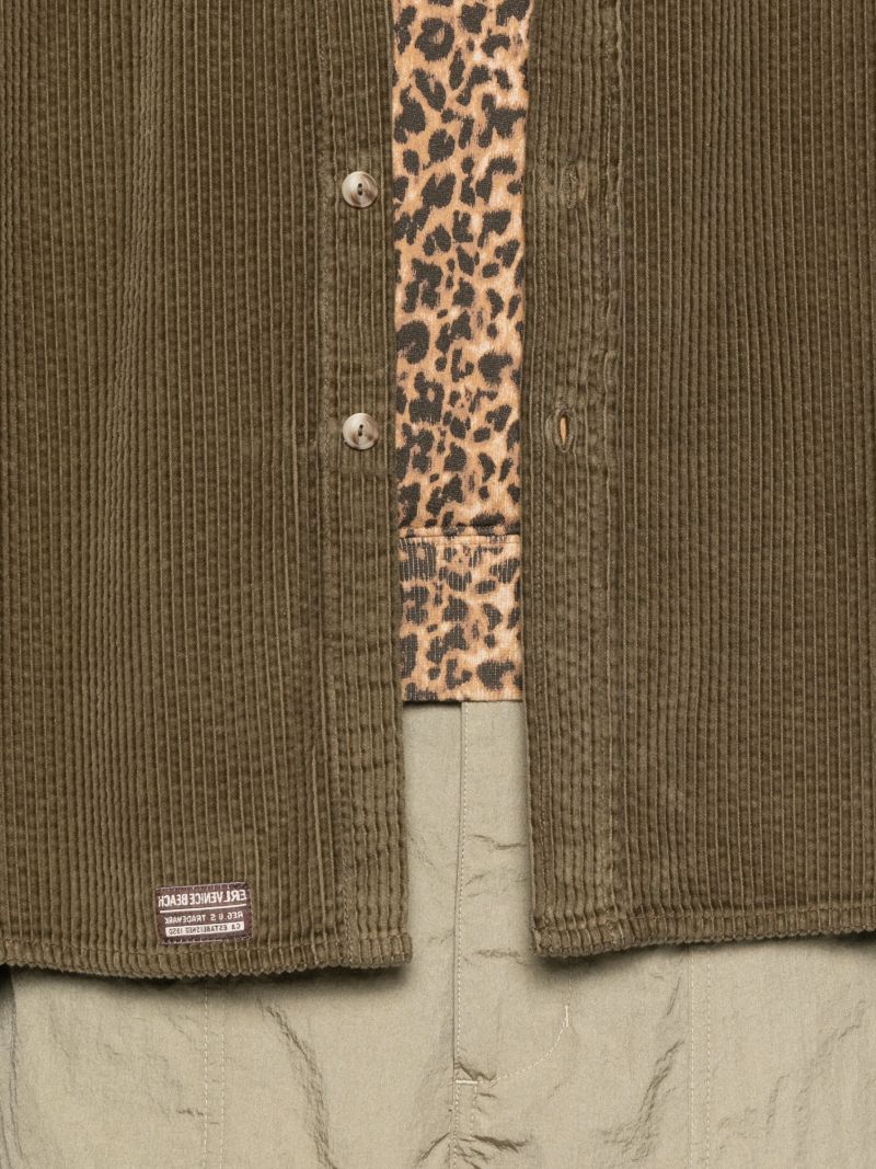 Brown Corduroy Shirt