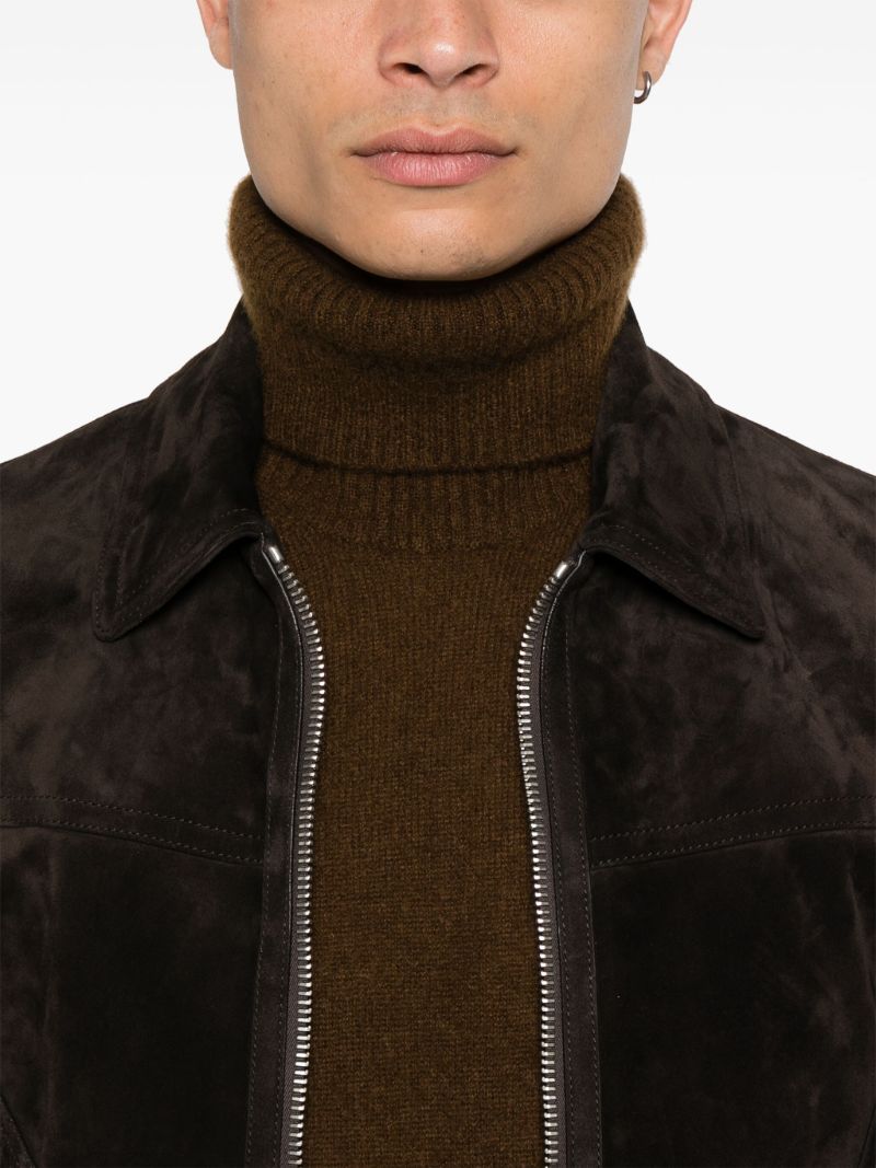 Brown Suede Jacket