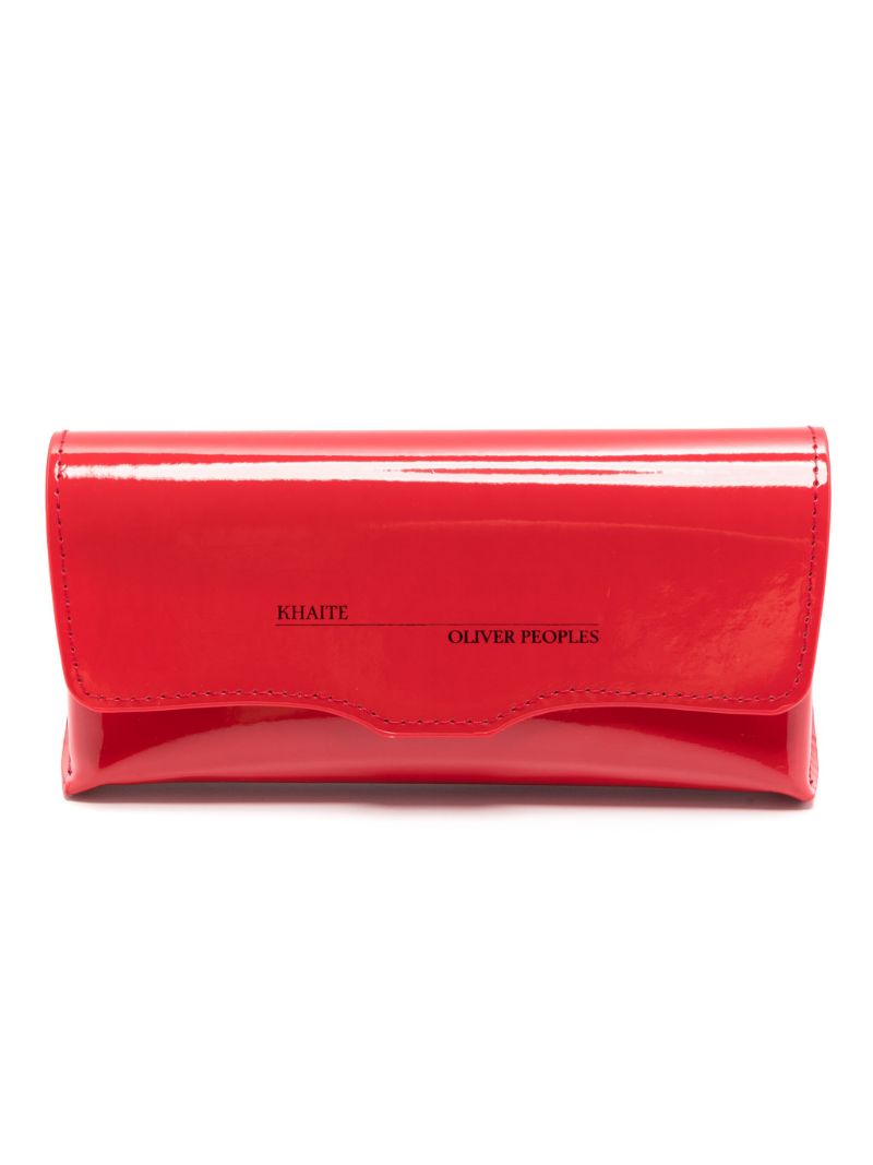 X Khaite Red 1968c Cat-eye Sunglasses