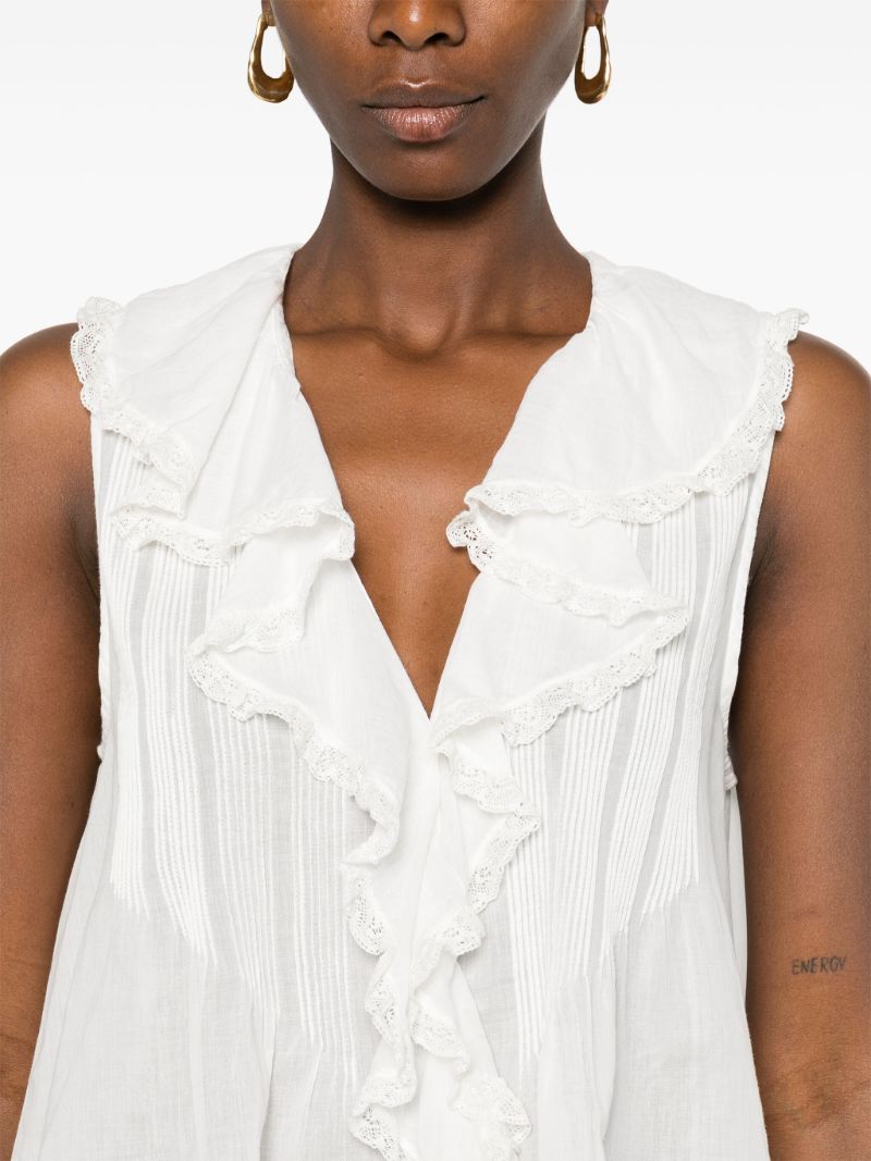 White Hilda Blouse
