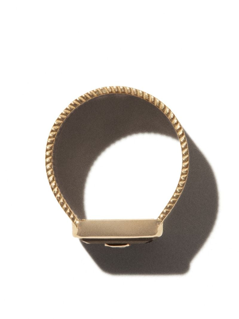 9k Yellow Gold Onyx Ring