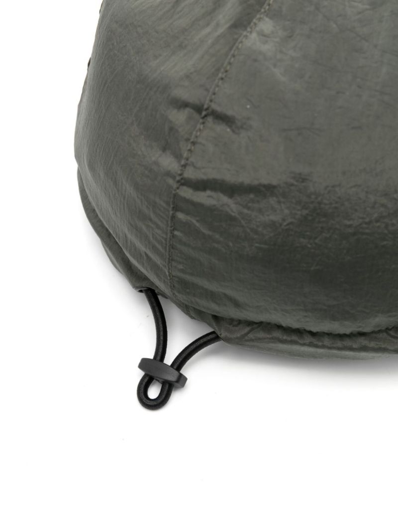 Compass-embroidered Drawstring Baseball Cap