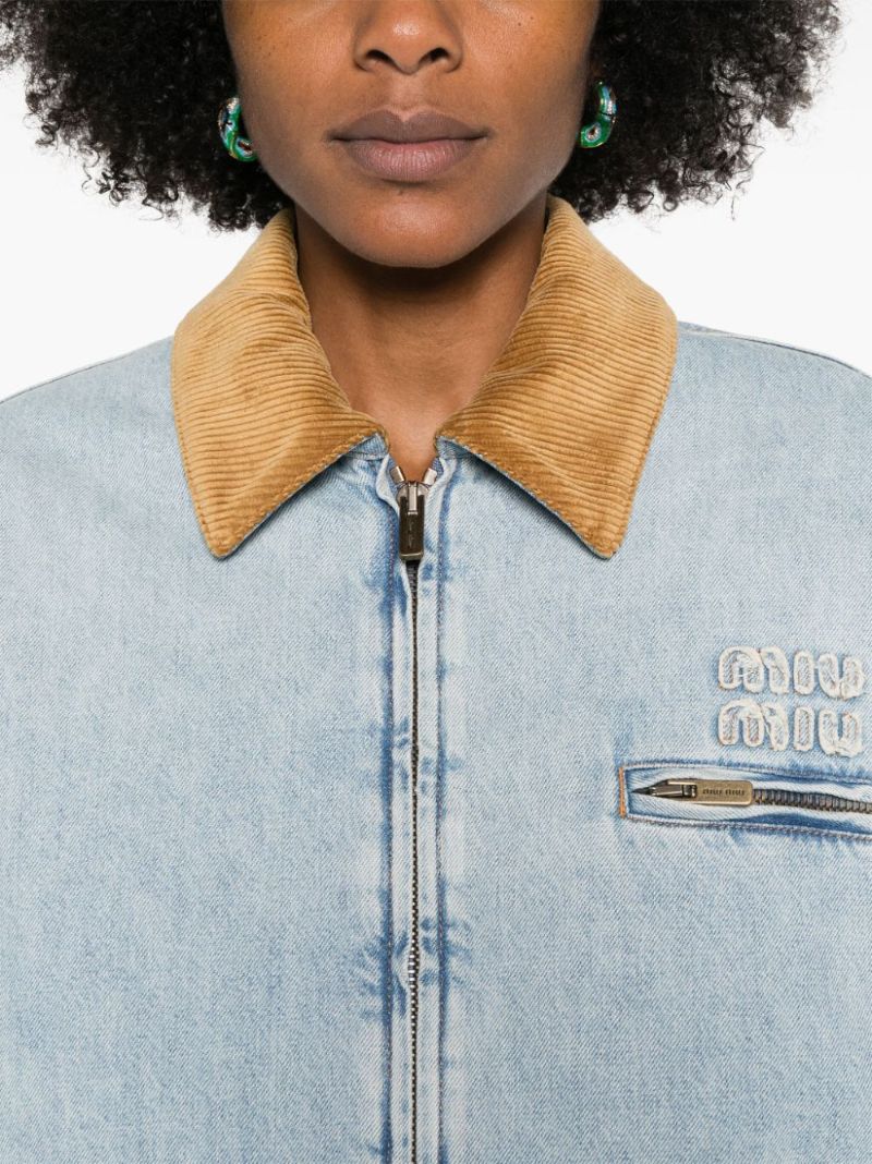 Denim Padded Jacket