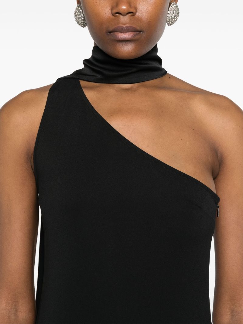 Black Fringed Dress