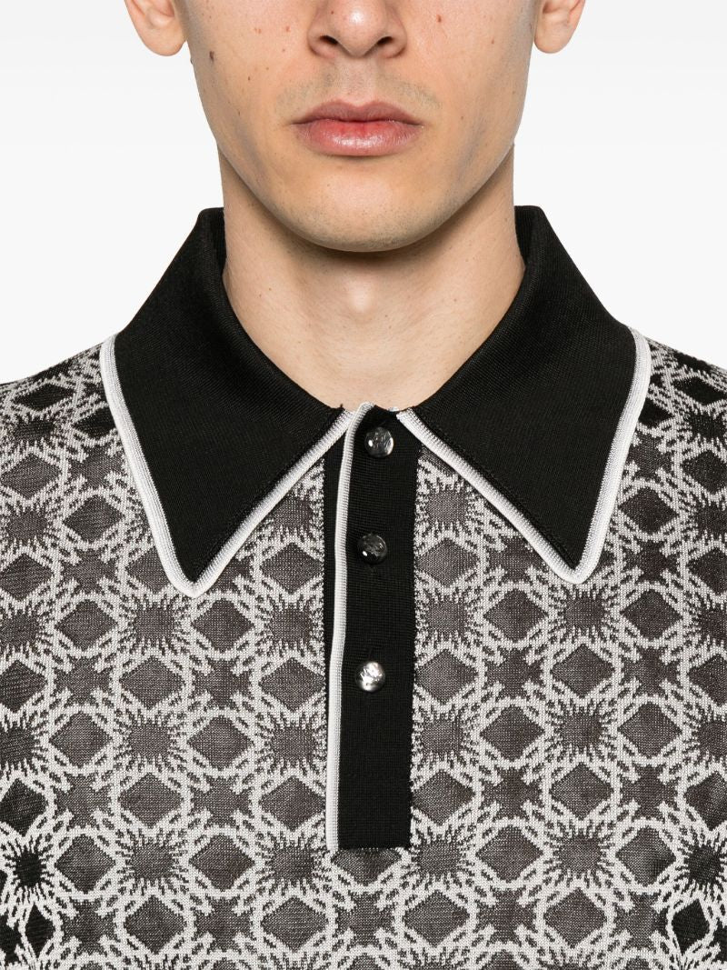 Black Ma Quad Polo Shirt