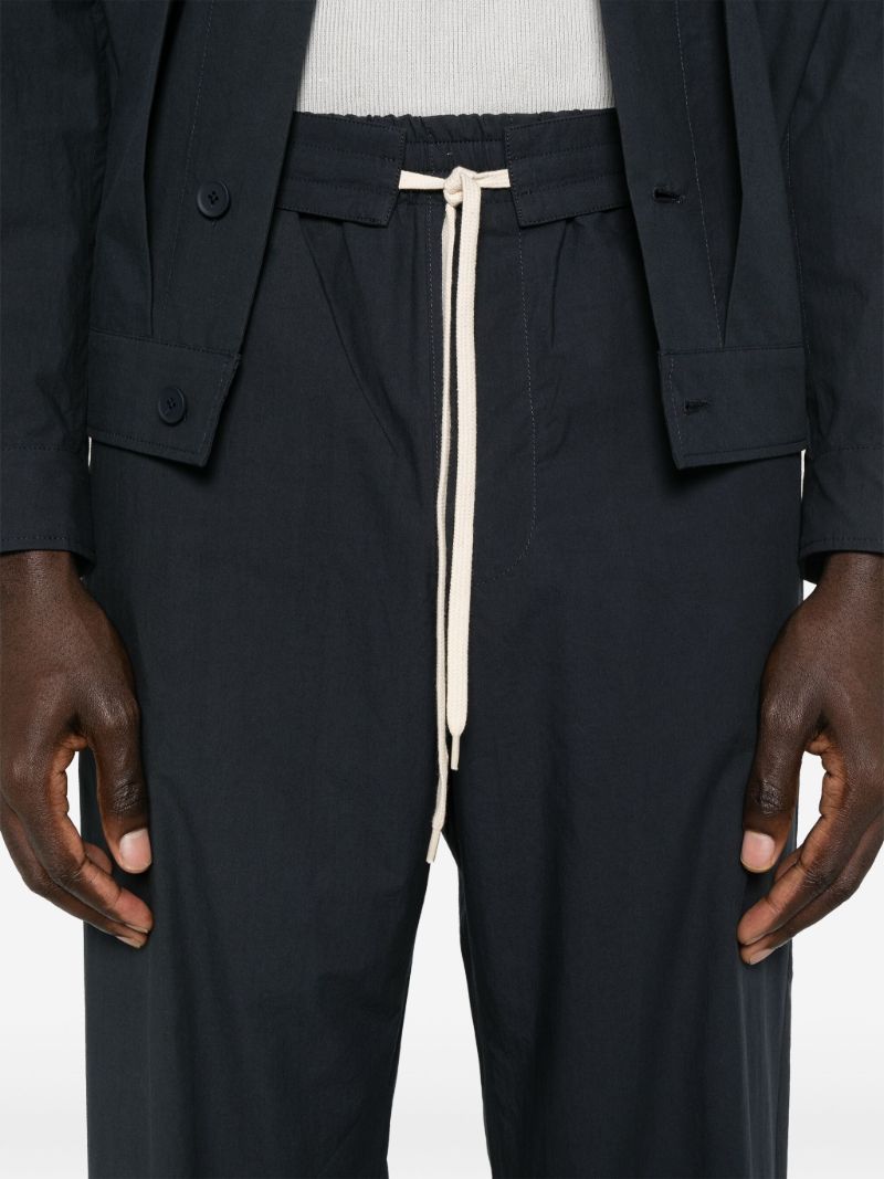 Blue Cotton Trousers