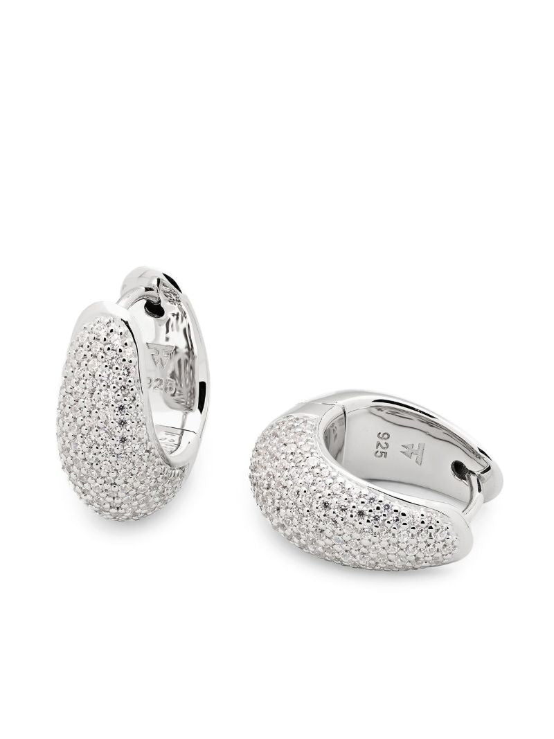 Ice Hoop Earrings