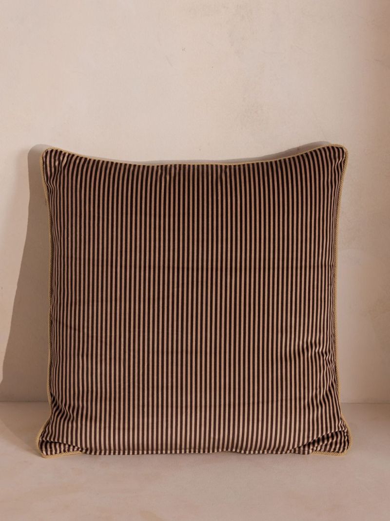 Striped Down Cushion