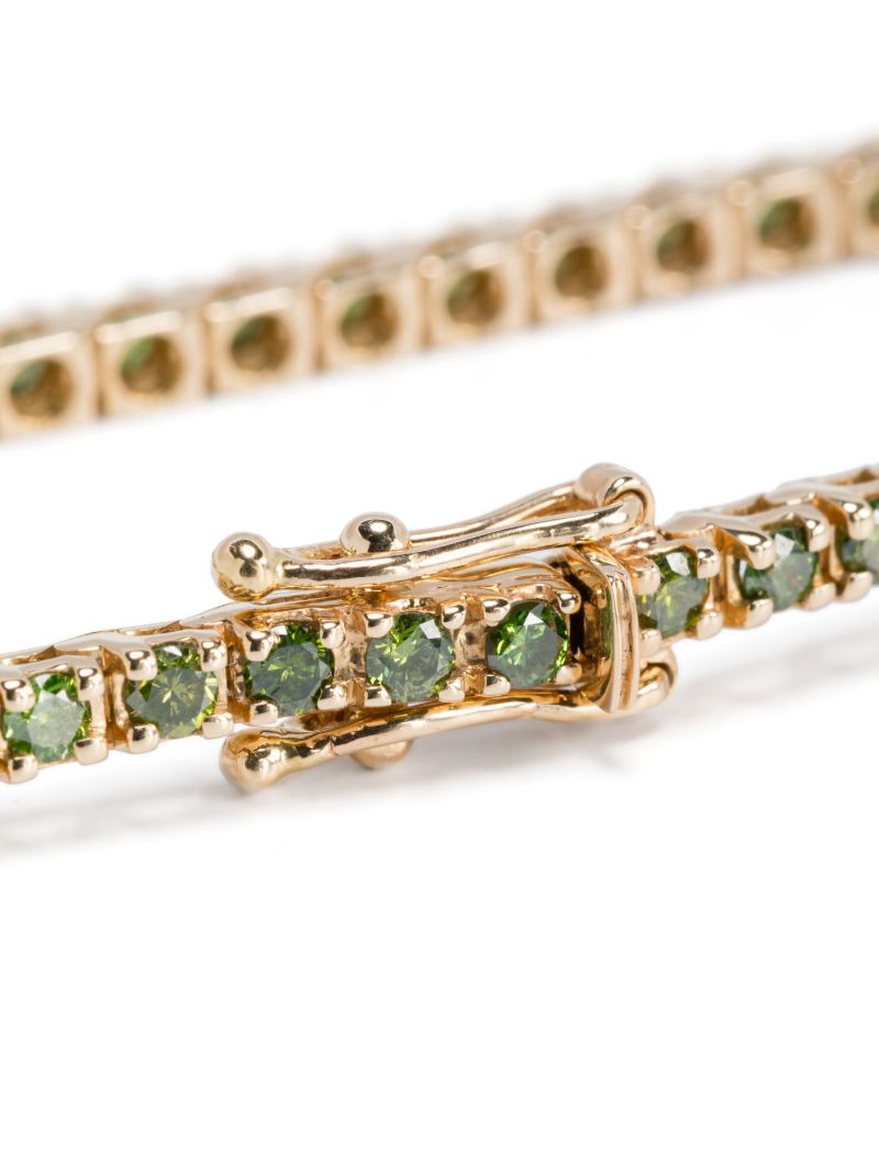 14k Yellow Gold Spectra Diamond Bracelet