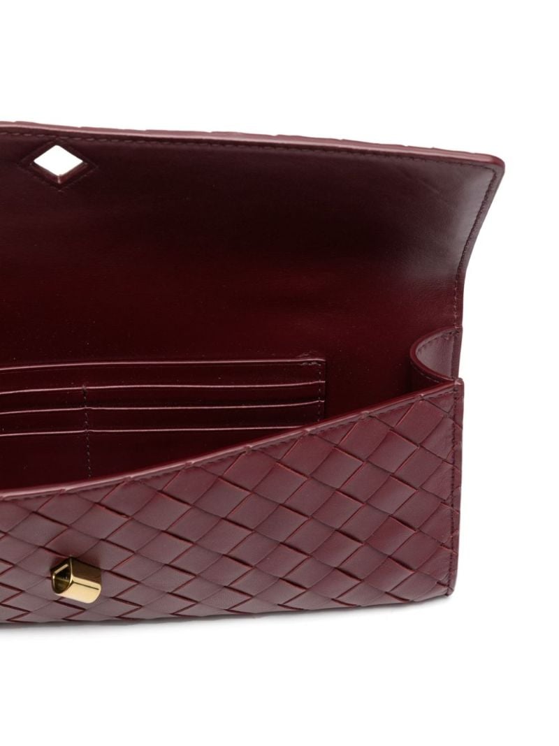 Red Andiamo Clutch Bag