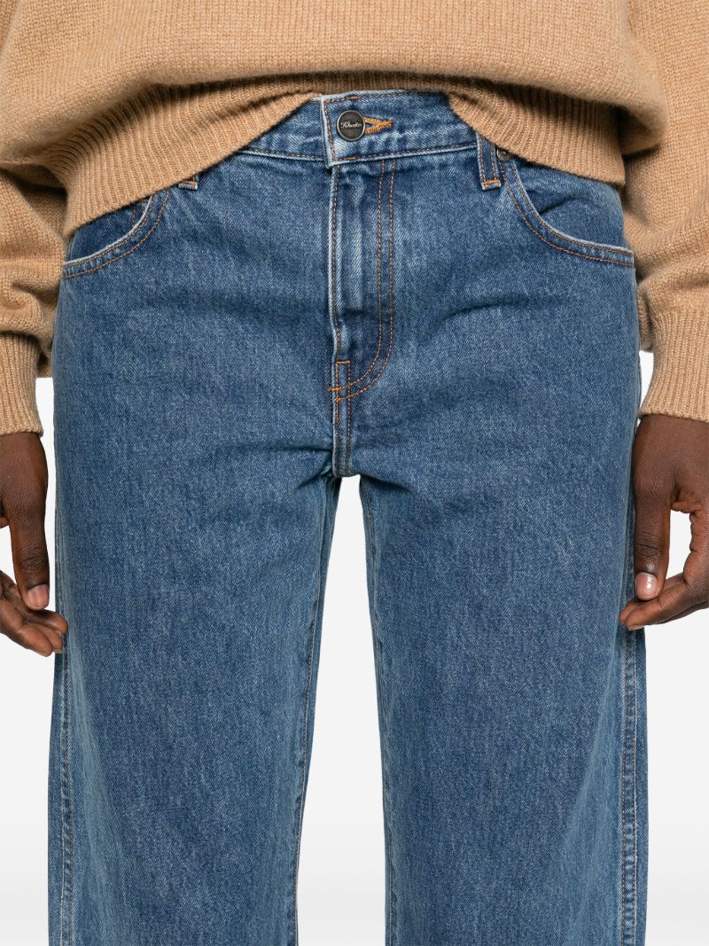 Cotton Straight-leg Jeans