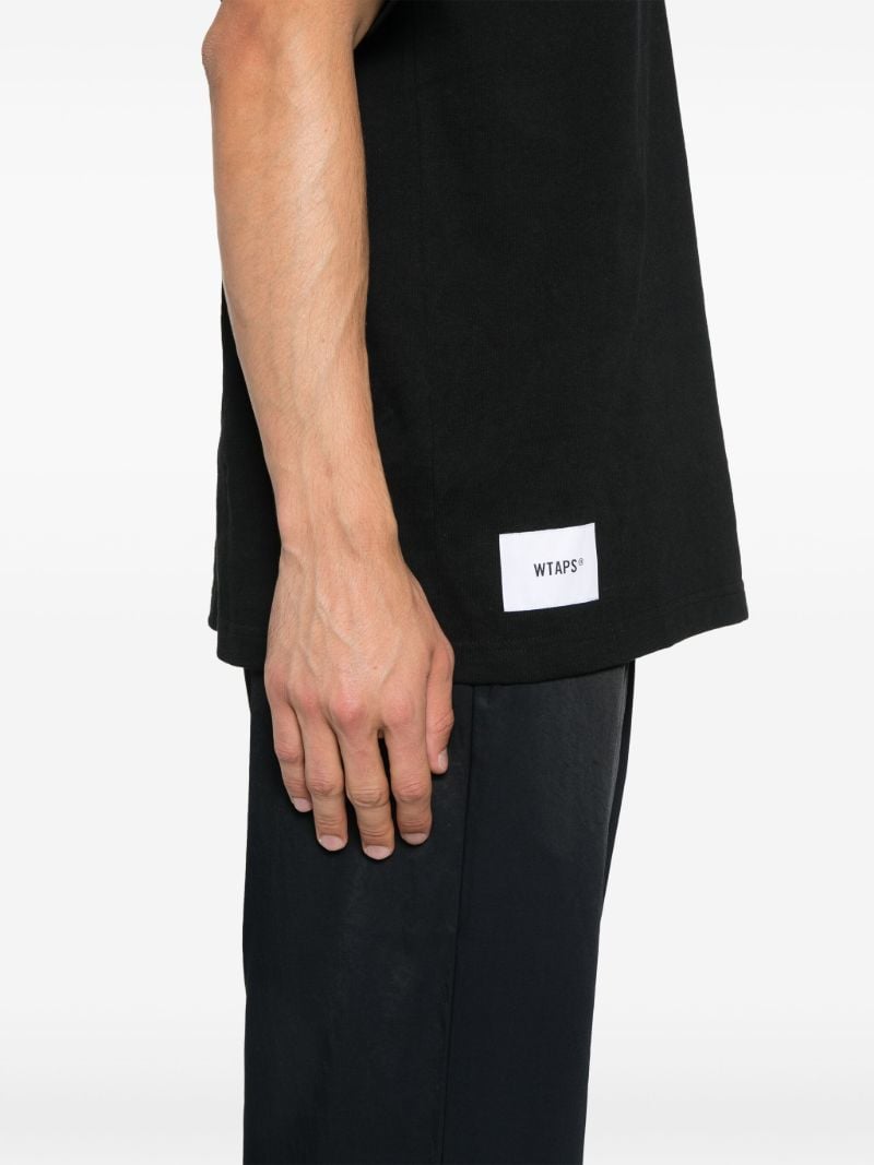 Black Cotton T-shirt