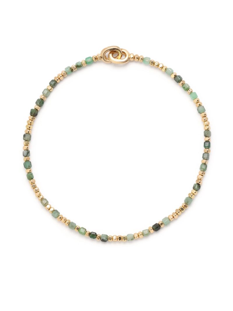 18k Yellow Gold Percep Emerald Bracelet