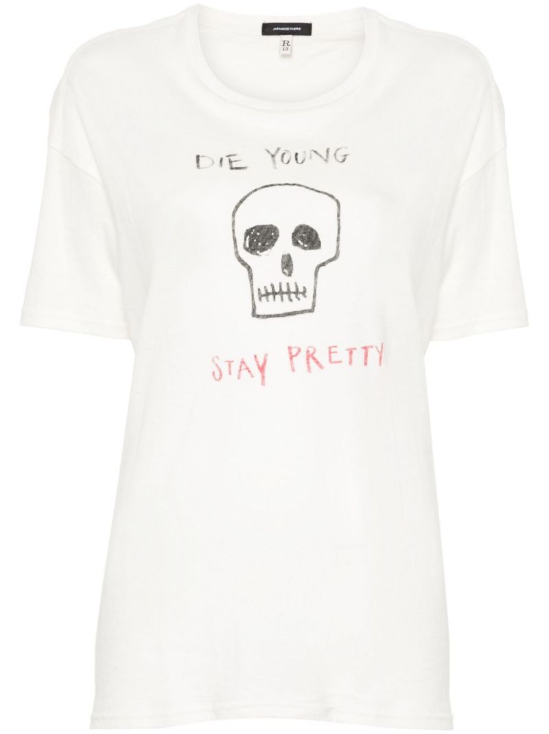 Slogan-print T-shirt