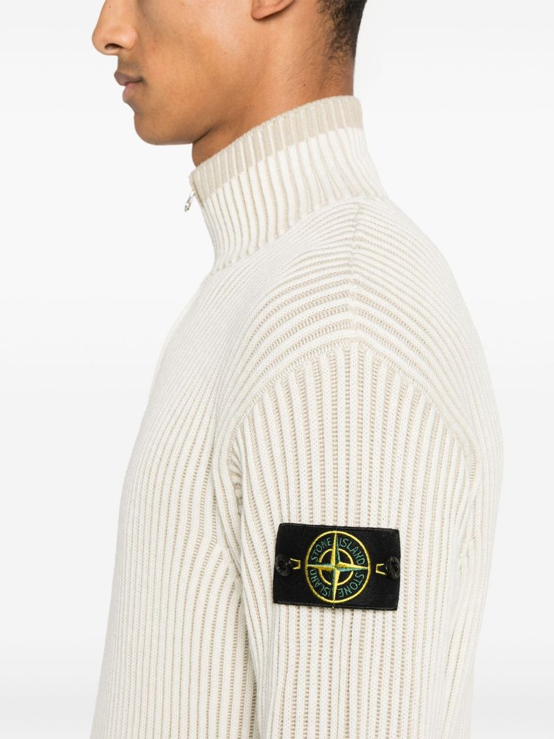 Compass-badge Sweater