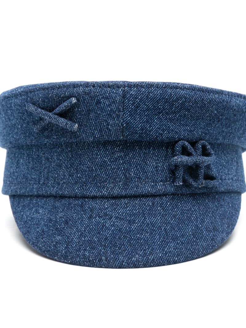 Denim Baker Boy Cap
