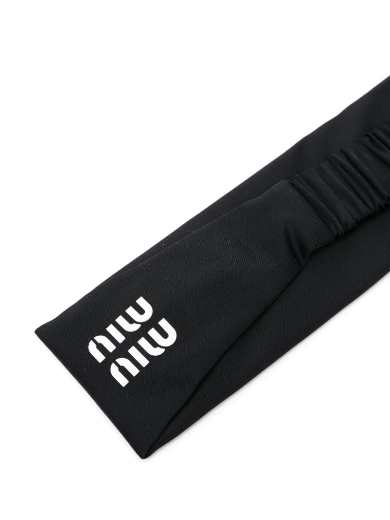 Logo-printed Headband