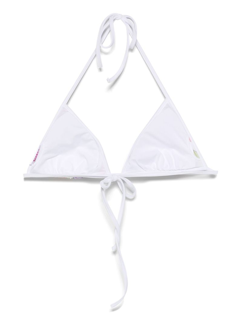 Iride-print Bikini Top