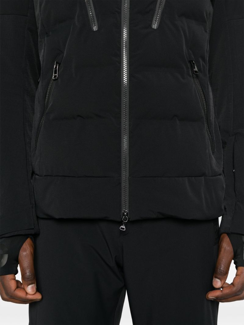 Black Padded Ski Jacket