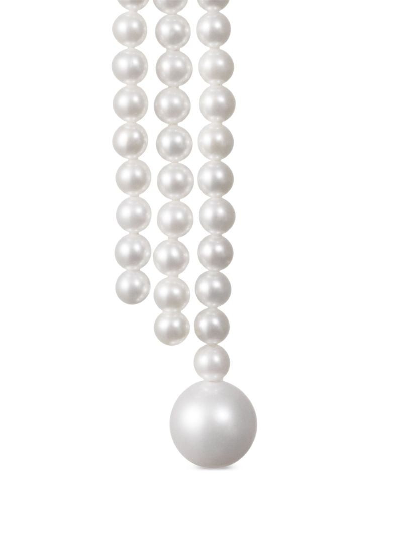 14kt Recycled Yellow Gold La Valse Freshwater Pearl Earrings
