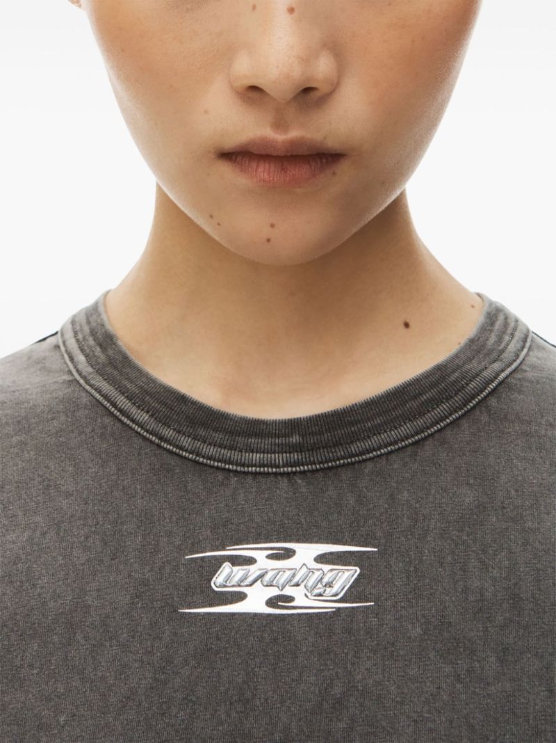 Blade Logo-embossed Cotton Mini Dress
