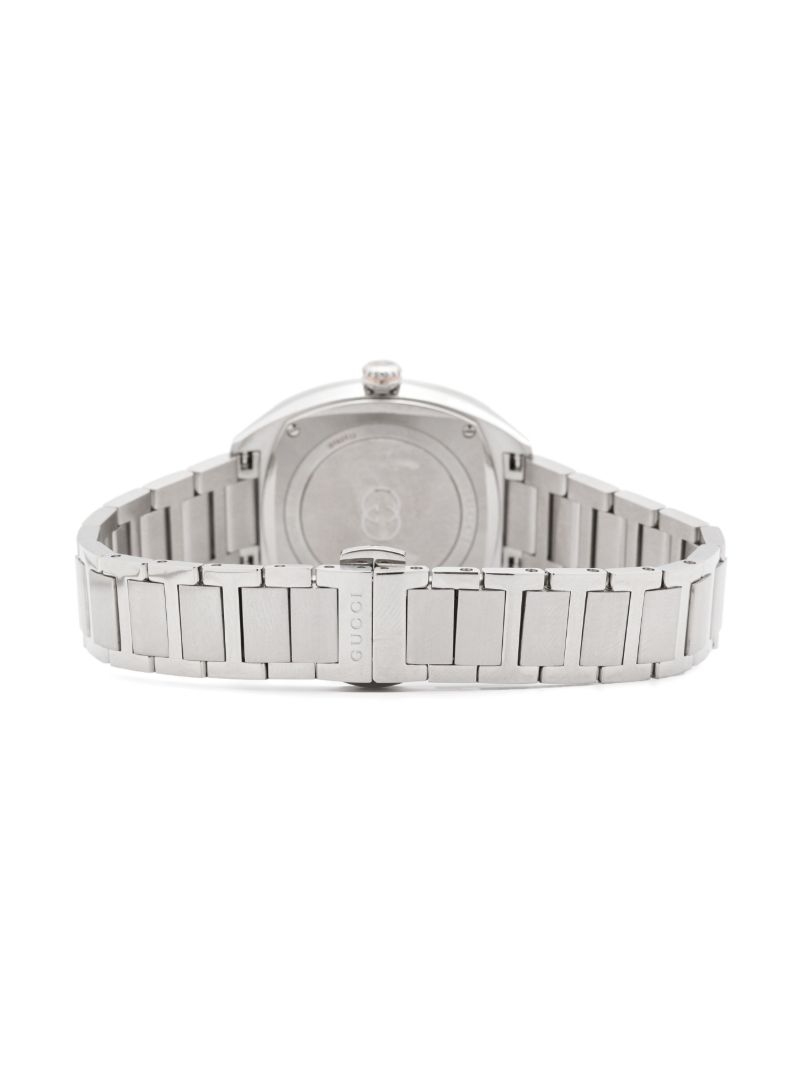 Stainless Steel Interlocking Watch