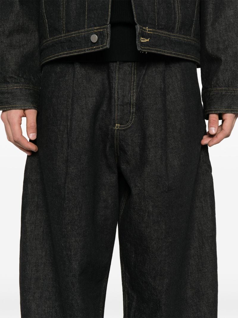 Black Wide-leg Jeans