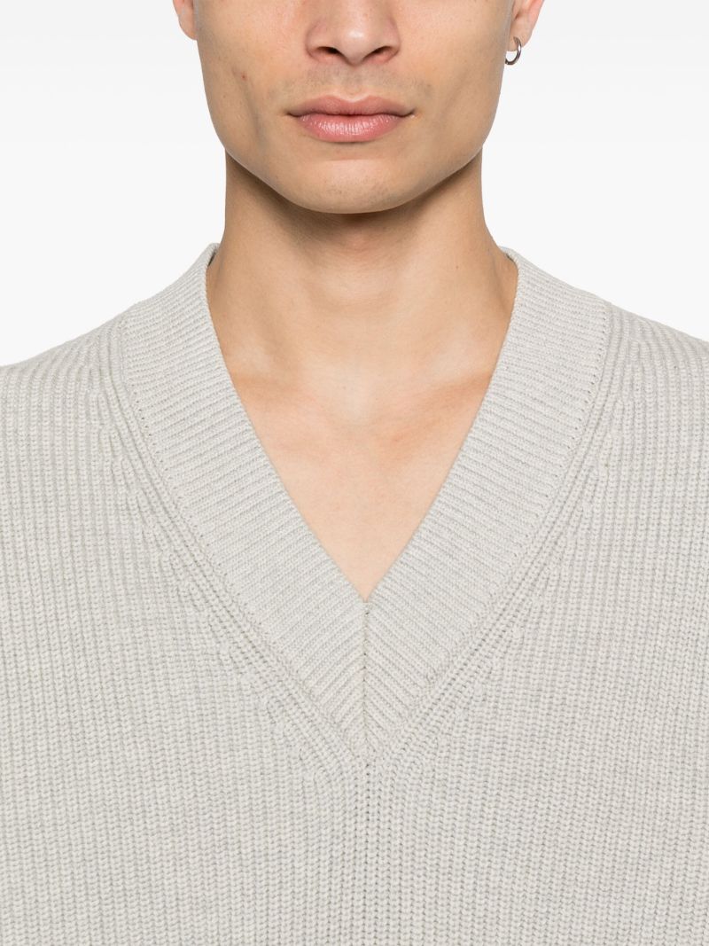 Grey Cotton Vest