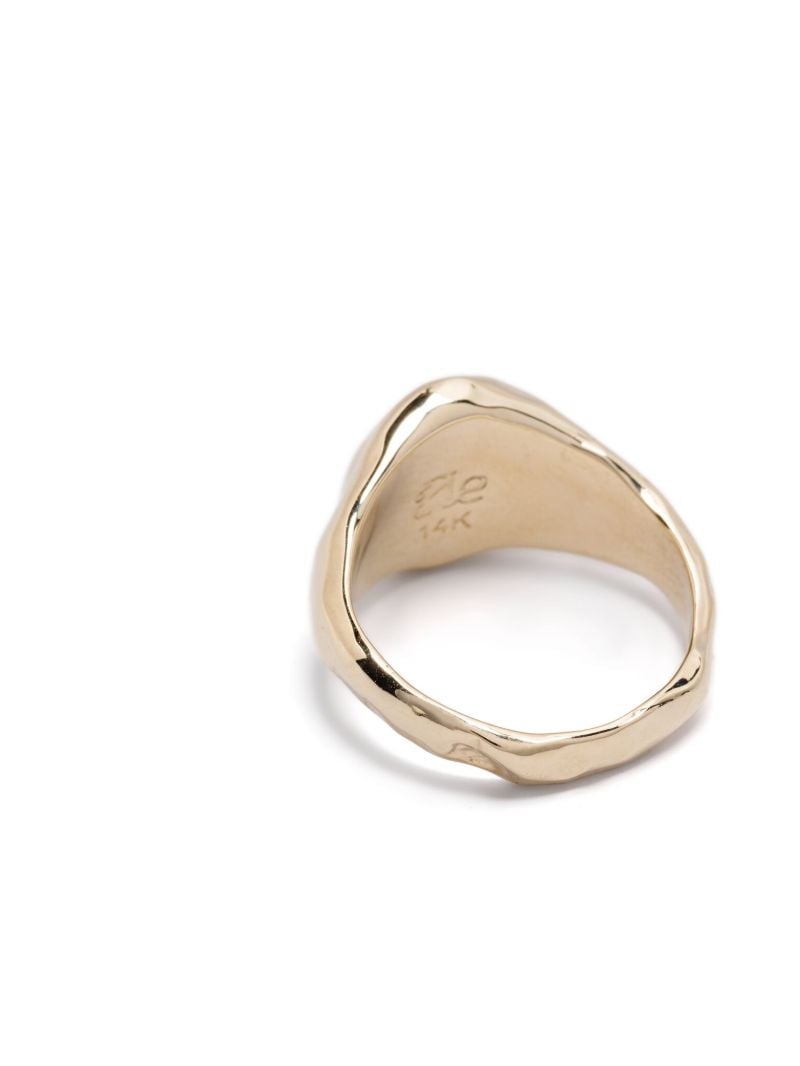 14k Yellow Gold Cogency Ring