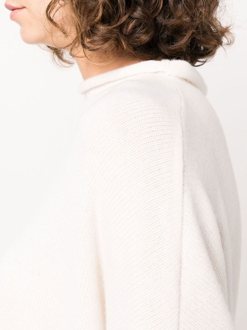 Neutral Sandy Cashmere Sweater
