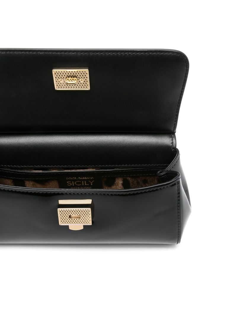 Black Sicily Mini Cross Body Bag