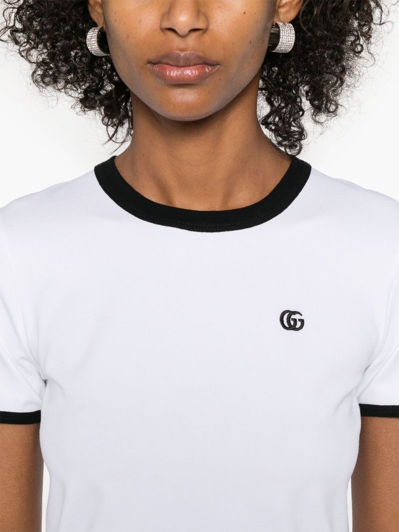 White Double G T-shirt