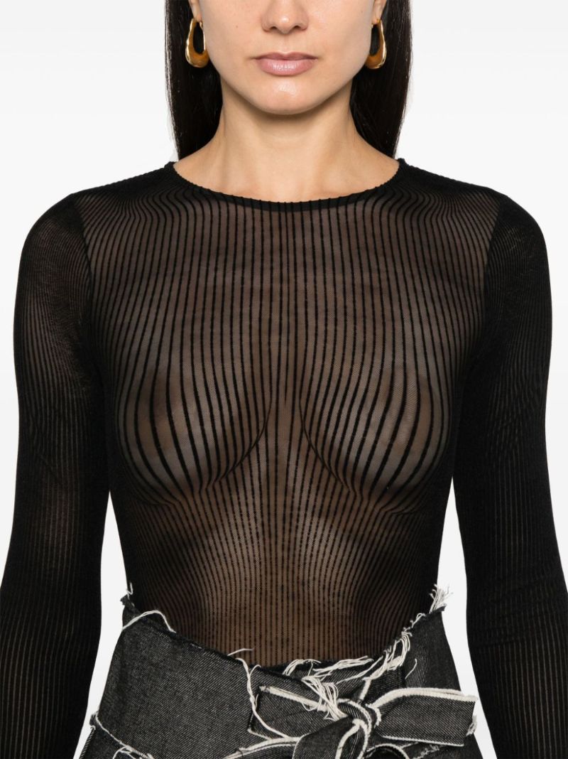Ribbed Bodysuit