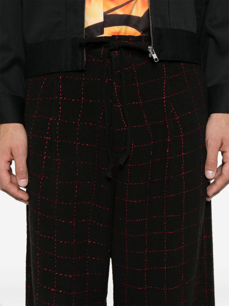 Checked Trousers