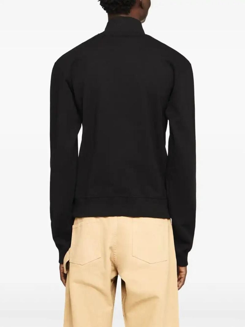 Black Cotton Sweater
