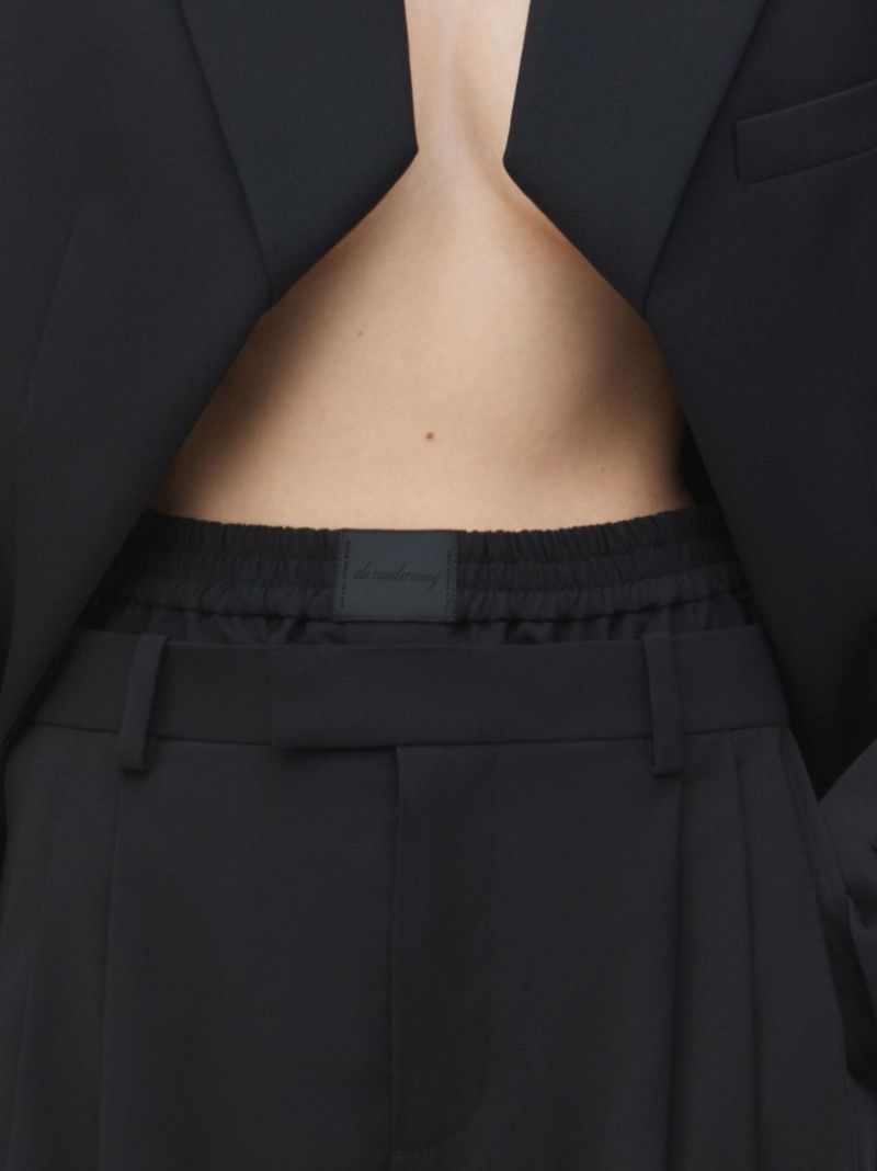 Black Layered Shorts