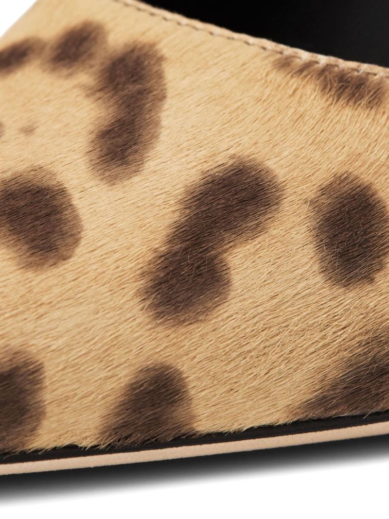 Brown 85mm Love Pumps