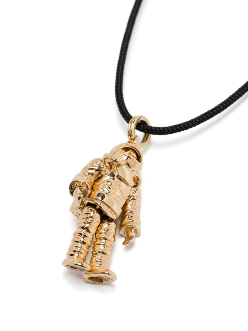 18k Yellow Gold Astronaut Necklace