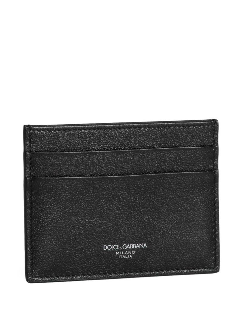 Logo-print Leather Card Holder