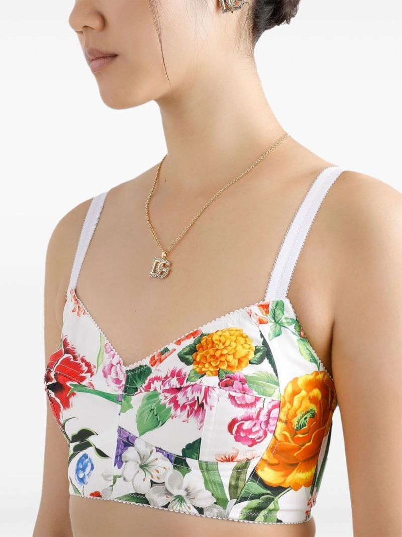 Floral-print Tank Top