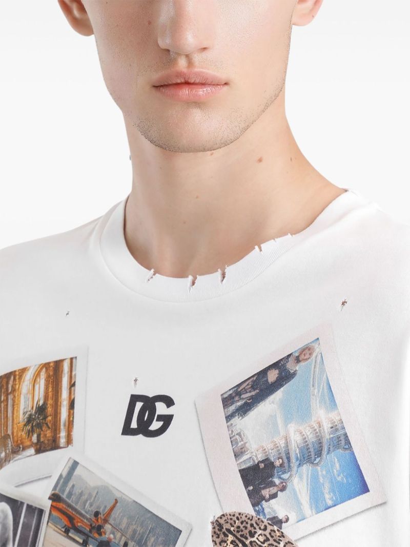 Photograph-print T-shirt