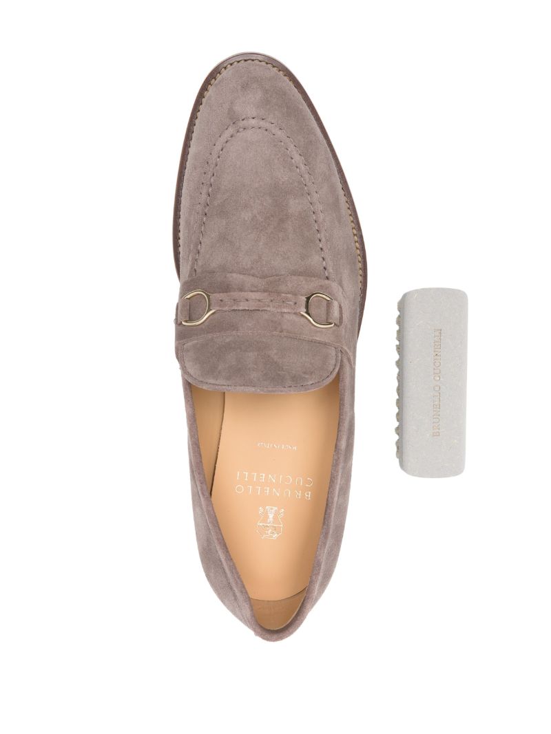 Suede Loafers