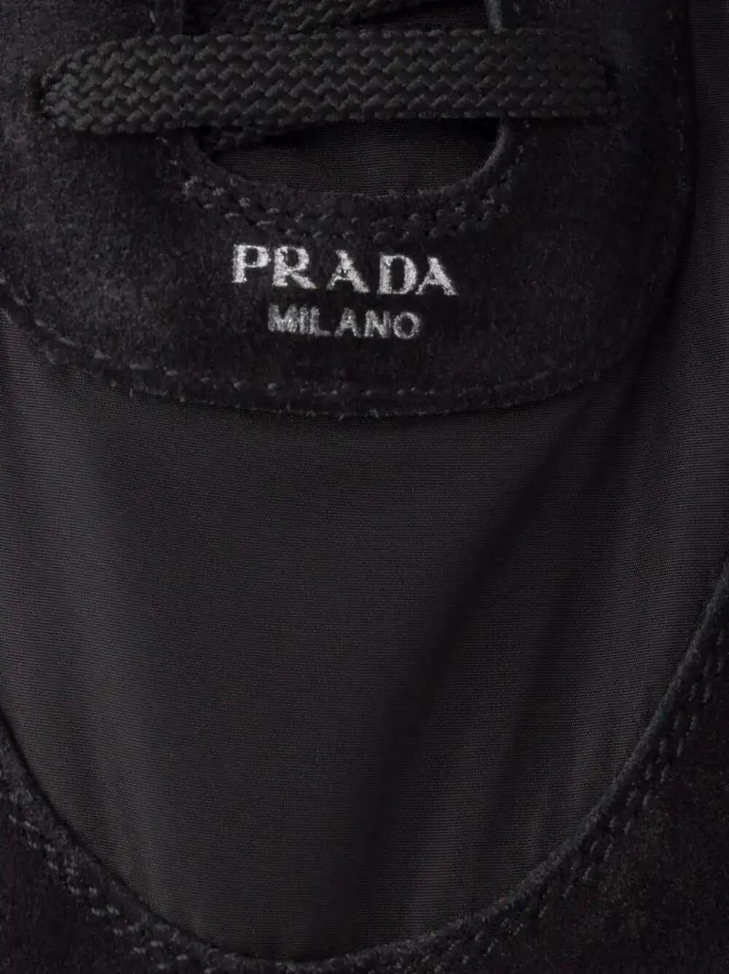 Black Collapse Sneakers