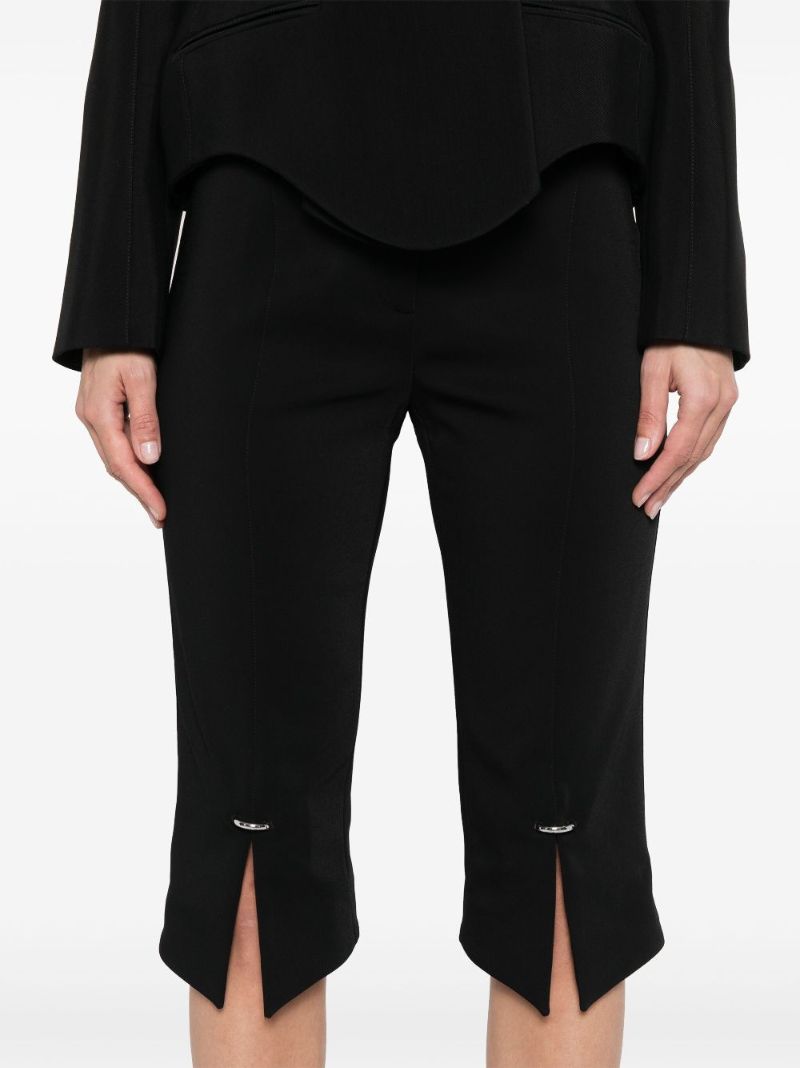 Pierced Cropped Trousers