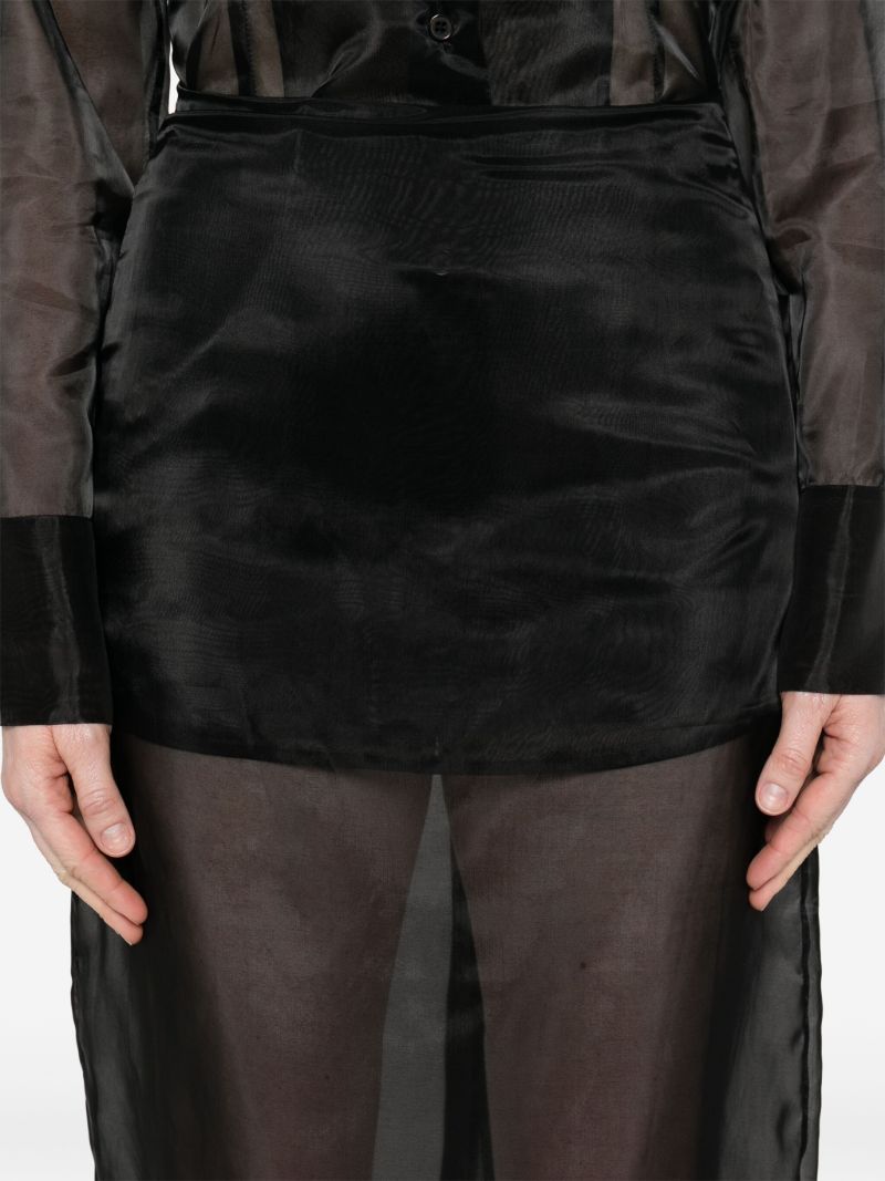 Black Peri Skirt