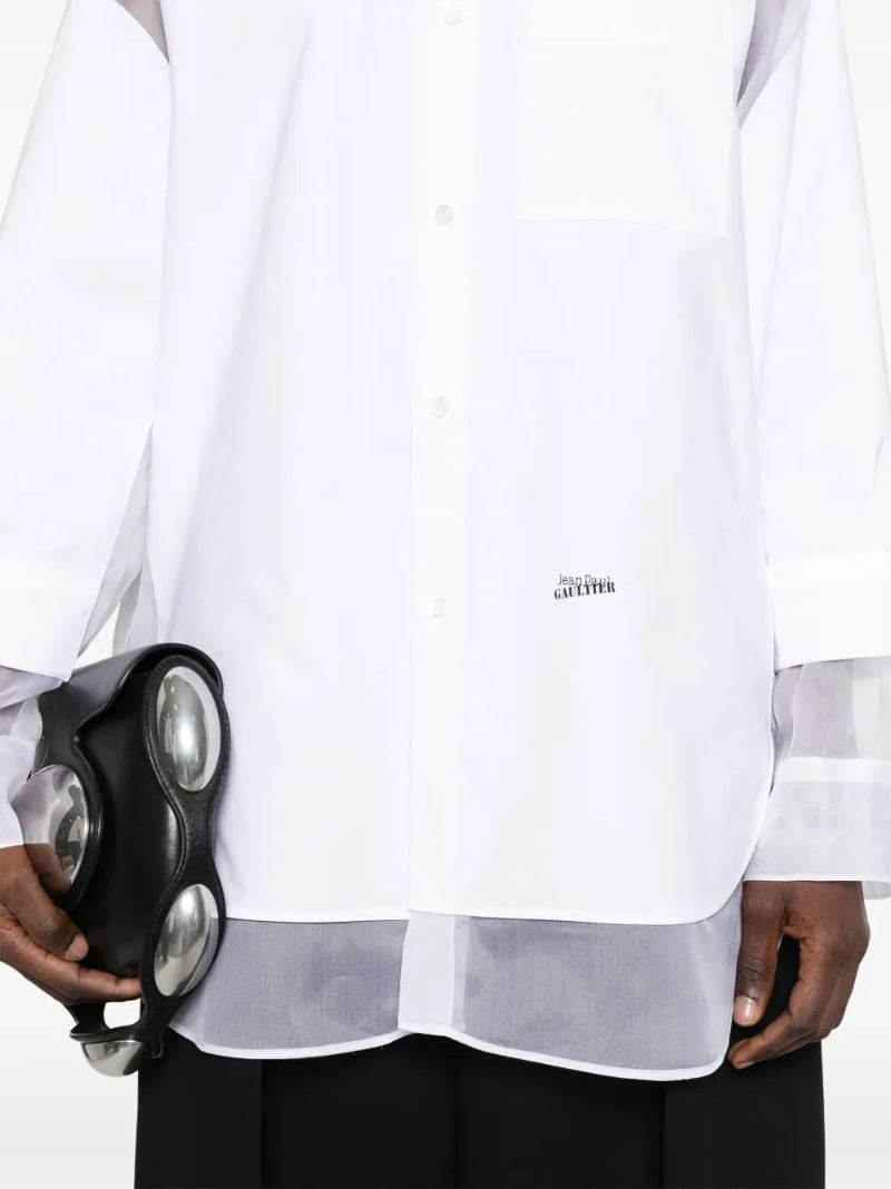White Layered Shirt