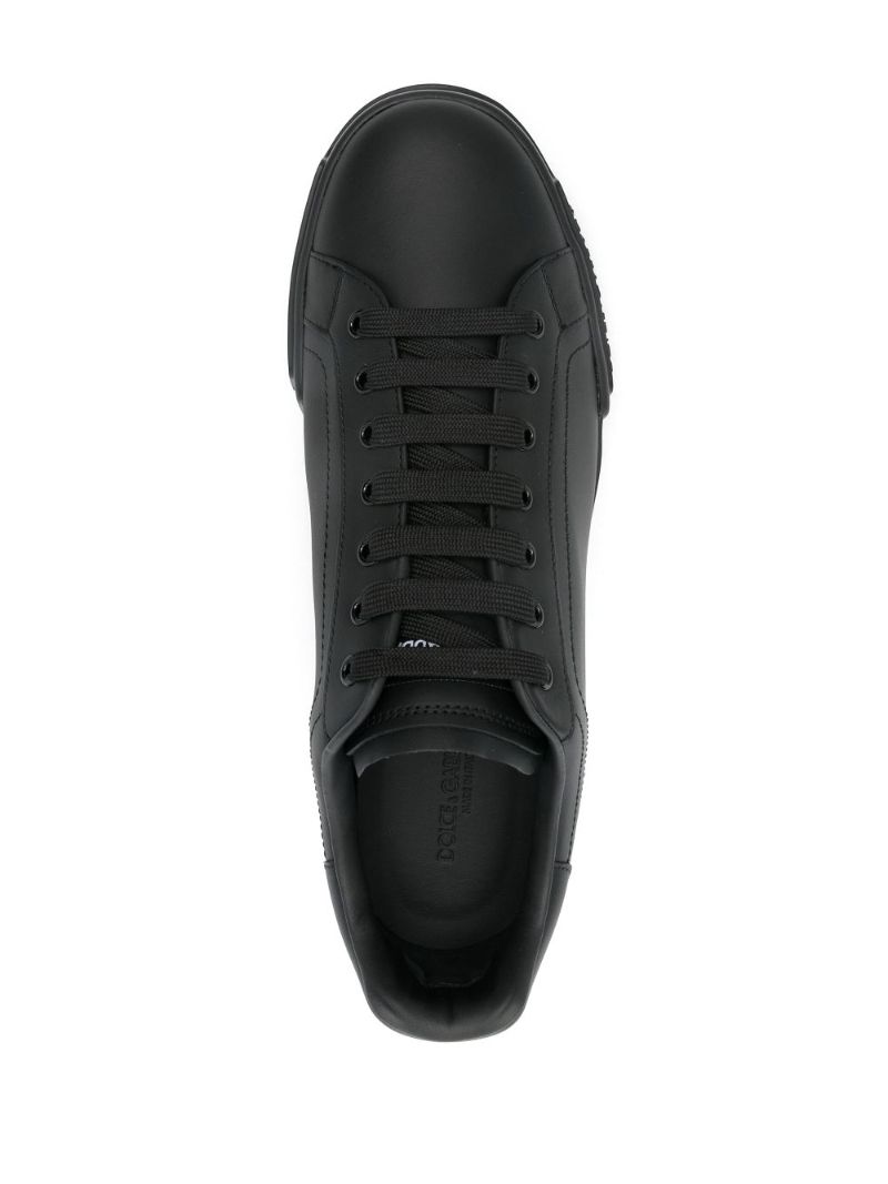 Black Portofino Sneakers